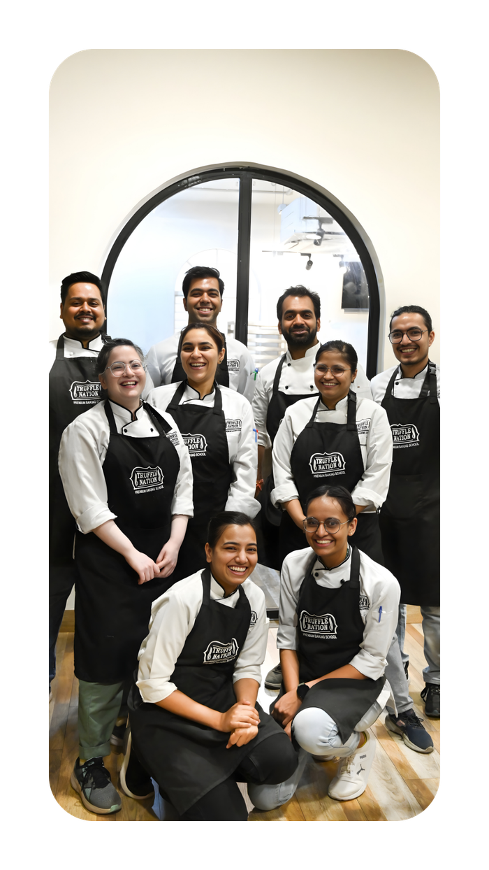 Pastry chef assessment and graduation at Truffle Nation Hyderabad