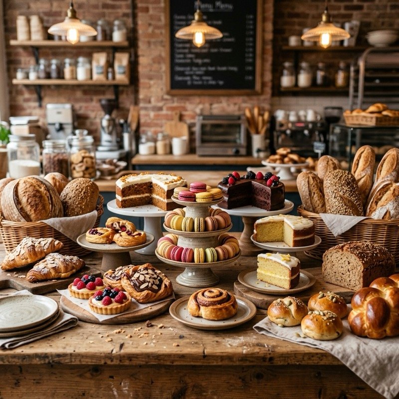 Eggless pastries, cakes, macarons and artisan breads by Truffle Nation Hyderabad students